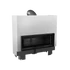 Kép 1/3 - MB 100 BLACK LIFTES KANDALLÓBETÉT