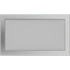 Kép 1/3 - EGYSZERŰ SZELLŐZŐRÁCS INOX 22X37cm