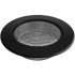 Kép 2/3 - FEKETE KEREK KANDALLÓ SZELLŐZŐRÁCS 125 mm