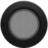 Kép 1/3 - FEKETE KEREK KANDALLÓ SZELLŐZŐRÁCS 125 mm