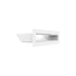 Kép 1/7 - MINIMAL SZELLŐZŐRÁCS FEHÉR 6x20cm HÁTFALLAL