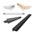 Kép 3/5 - MINIMAL SZELLŐZŐRÁCS INOX 6x20cm HÁTFALLAL SLIM