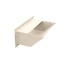 Kép 4/7 - MINIMAL SZELLŐZŐRÁCS KRÉM  9x20cm HÁTFALLAL SF