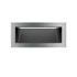 Kép 2/7 - MINIMAL SZELLŐZŐRÁCS INOX 9x20cm  HÁTFALLAL SF