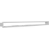 Kép 1/3 - MINIMAL FEHÉR KANDALLÓ SZELLŐZŐRÁCS 6x100cm /HÁTFAL NÉLKÜL/