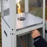 Kép 6/11 - PATIO TERASZMELEGÍTŐ FEKETE STEPPELT ELŐLAPPAL MANUÁLIS
