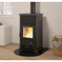 Kép 1/3 - LA NORDICA CONCITA 2.0 - STEEL ANTHRACITE BLACK KÁLYHA