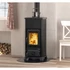 Kép 1/3 - LA NORDICA EMILIANA - STEEL ANTHRACITE BLACK KÁLYHA